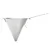 Chinese conical strainer with micro-perforations, 23 cm - de Buyer b