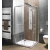 AGGA Tuš kabina 900x900 mm, prozorno steklo - 90x90 cm - Aqualine - 24 - Kvadrat z vogalnim vhodom - 900 - 1850 - 900 - 5 - 14