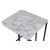 Lessentiel Maison Set klub stolova, 3 komada Ce Metal Zigon Belo-Crni