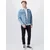 JACK & JONES Kavbojke Glenn, črna