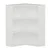 Hanah Home polica za knjige Adel 2 Shelf Corner, 60×60 cm, bela