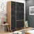 Hanah home Ormar Chunky 120x187x52cm Hrast-Tamnosivi