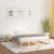 Vidaxl Posteljni okvir 140x200 cm trden les
