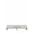 Hanah Home TV komoda Didema 180, 180 cm, bela / travertin