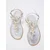 Trendyol Shoes Ženske sandale Takss25Sd00007, Srebrne boje