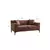 Atelier del Sofa Dvosed New Petra 2, Braon