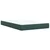 Vidaxl Box spring postelja z vzmetnico temno zelen 120x190 cm žamet