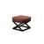 Atelier del Sofa Tabure 46x44x46cm, Bordo