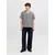 JACK & JONES Srajca JORMONTAUK nočno modra/bela