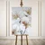 Slika z ročno naslikanimi elementi 70x100 cm Petal Glow – Styler