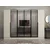 Hanah Home ormar sa reflektujućim staklom Nisa 20621, 270 cm, peščar