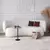 Hanah Home Klub sto Social 40x50x40cm Crni