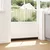 Držač četke za vrata 2 pcs Smeđa 100 cm Aluminijski legura