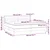Vidaxl Box spring postelja z vzmetnico taupe 200x200 cm blago