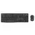 Logitech Tastatura MK370, Combo, Wireless, US, Miš, Crna