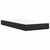 Postelja boxspring z vzmetnico Črna 90 x 200 cm Žamet