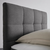 Box Krevet Oviedo 120/200 cm , siva