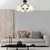 Opviq Luster Orion-13966, 65cm, IP20, Crno-beli