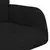 Sofa za dvije osobe Crna 115 x 61 x 87 cm Tkanina