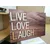 Slika LIVE, LOVE, LAUGH - 120x80