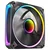 Antec Orbit 120 ARGB FAN računalniški ventilator, 12 cm, črn