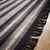 RAVAROR Preproga, plosko tkana, ročno tkano črna/rjava siva, 170x240 cm