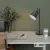 Stona lampa 1xE27/40W/230V crna
