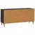 TV ormar Crna 102 x 34,5 x 50 cm Konstrukcijsko drvo