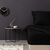 De Black Black Satin King Fitted Sheet