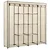 Ormar s 4 odjeljka krem 175 x 45 x 170 cm