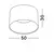 ATIL PLAFO LED/3000K/35W/2080Lm/BIJELA&CRNA