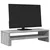 Stalak za monitor siva boja hrasta 54x22x15cm konstruirano drvo