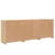 Komoda s LED svjetlima boja hrasta sonome 181,5x37x67 cm
