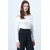 Trend Alacati Stili Ženska bluza Alc-X14557, Krem