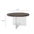 Hanah Home Klub sto Serenity, 70x40x cm, Braon