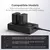 K&F NP-FW50 Digital Camera Dual LED Display Screen charger;Supports Micro USB and Type-C charging