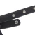 Subblime Fetish Chest Harness Leather Chains Black