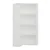 Hanah Home polica za knjige Adel 3 Shelf Corner, 60×60 cm, bela