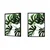 shumee SLIKA, PLAKAT V OKVIRJU 33x43 cm Monstera P546