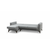 ATELIER DEL SOFA Ugaona garnitura Kristal 2 Light Grey
