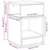 Konačna Stolić 2 pcs Crni hrast 30,5 x 30 x 45 cm
