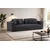 Venture Design Sofa postelja Bellman 250x95x78 cm siva