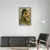 Canvas Slika na platnu Minimalistička ženska figura 80x120cm, Sa ramom, Crni