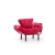 Atelier del Sofa Fotelja Nitta 95x85x70cm Bordo