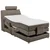 MID.YOU POSTELJA BOXSPRING 120 cm  x 200 cm , tekstil, leseni material rjava