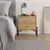 HANAH HOME Noćni stočić Malta Sapphire Hrast