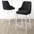 Hanah Home Set barskih stolica Enox, Antracit