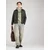 JACK & JONES Majica JORGREENE kaki/jelka/bela