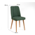 Hanah Home Trpezarijska stolica Vina Sandalye 869VEL5126