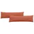 Jastučići za sofu 2 pcs Crvena narančasta 145 x 40 cm